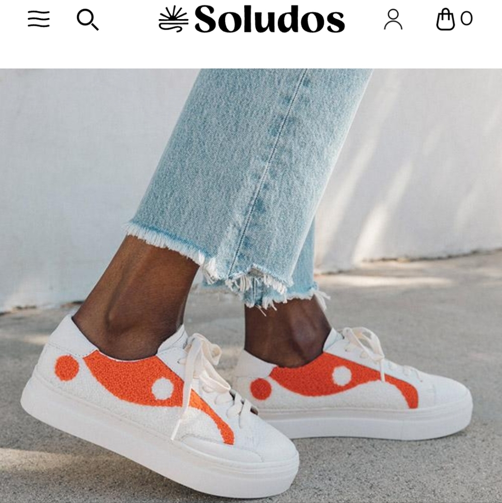 Soludos Yin Yang Platform Sneaker